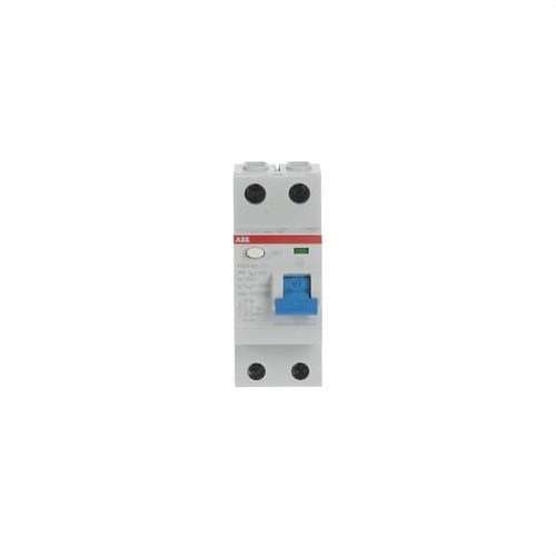 Disjoncteur différentiel 2P 40A Classe AC 100mA avec la référence 2CSF202001R2400 de la marque ABB
