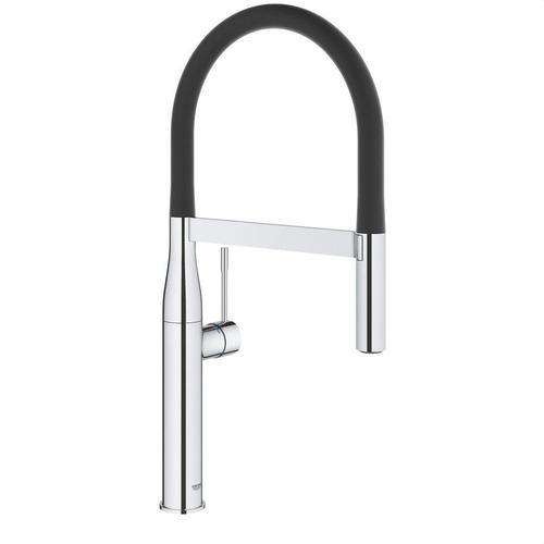 Robinet de cuisine monocommande flexible 1/2" Essence chrome avec la référence 30503000 de la marque GROHE