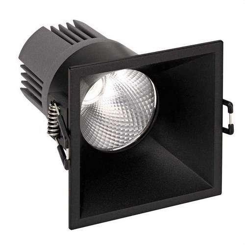 Downlight LED 703.22 Confort Carré 3000K WIDE FLOOD noir avec la référence 70322038-483 de la marque SIMON