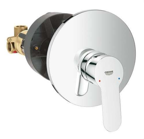 Mitigeur de douche encastré 1/2" Grohe BauEdge chrome avec la référence 29078000 de la marque GROHE