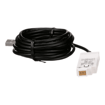 Câble de connexion USB PC Zelio Logic de 3 mètres pour relais programmable avec la référence SR2USB01 de la marque SCHNEIDER ELECTRIC