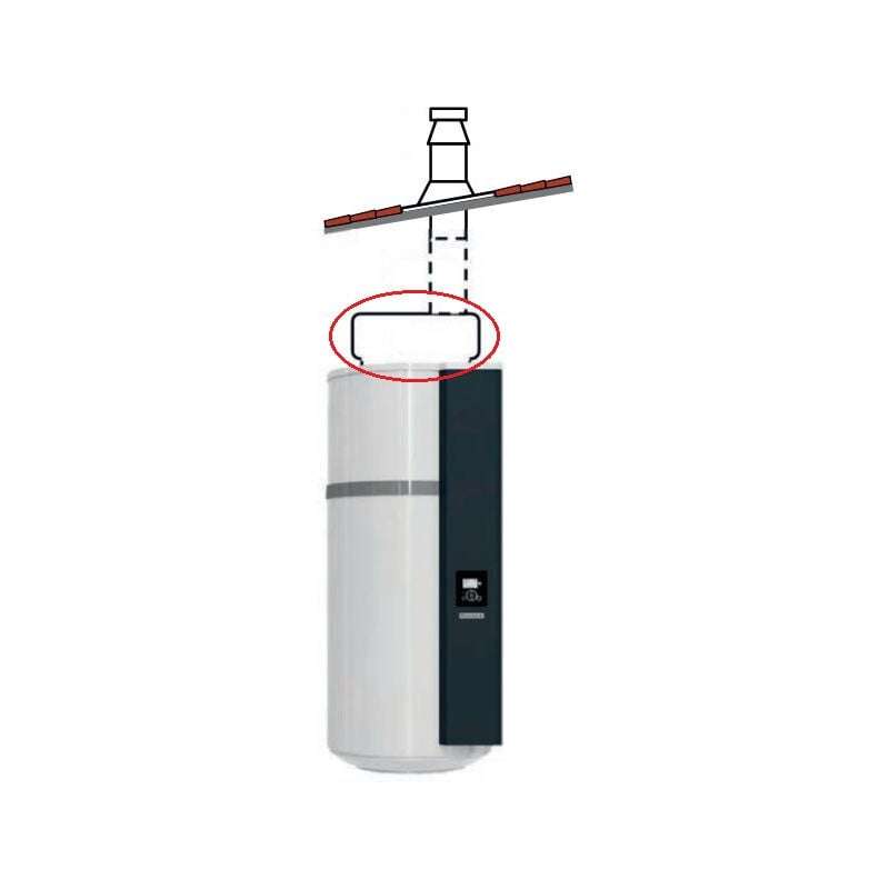 Adaptateur de sortie d'air coaxiale AÉROMAX VM avec la référence 296077 de la marque ATLANTIC