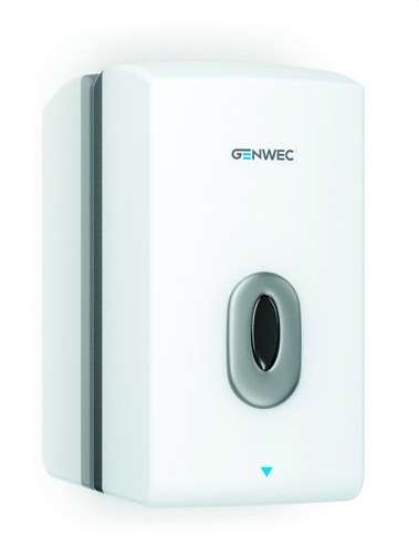 Distributeur de savon automatique 1100ml ABS blanc avec la référence GW04 14 01 00 de la marque GENWEC