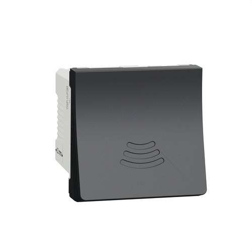 Sonnerie 250V de 2 modules anthracite New Unica avec la référence NU378554 de la marque SCHNEIDER ELECTRIC