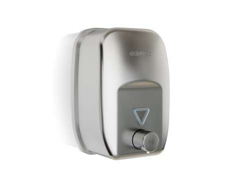 Distributeur de savon mural 1800ml inox satiné avec la référence GW04 21 04 01 de la marque GENWEC