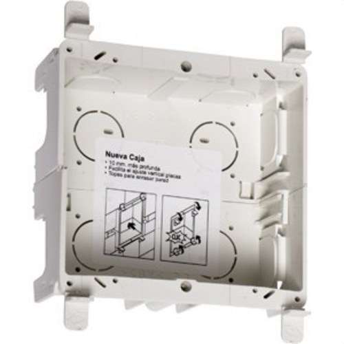 Boîte encastrable pour plaque Sfera New ou Série 7 de 1 module avec la référence 375601 de la marque TEGUI