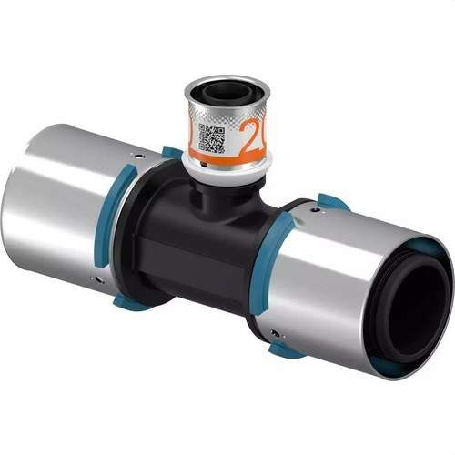 Uponor S-Press PLUS té réduit PPSU 50x25x40 avec la référence 1039967 de la marque UPONOR