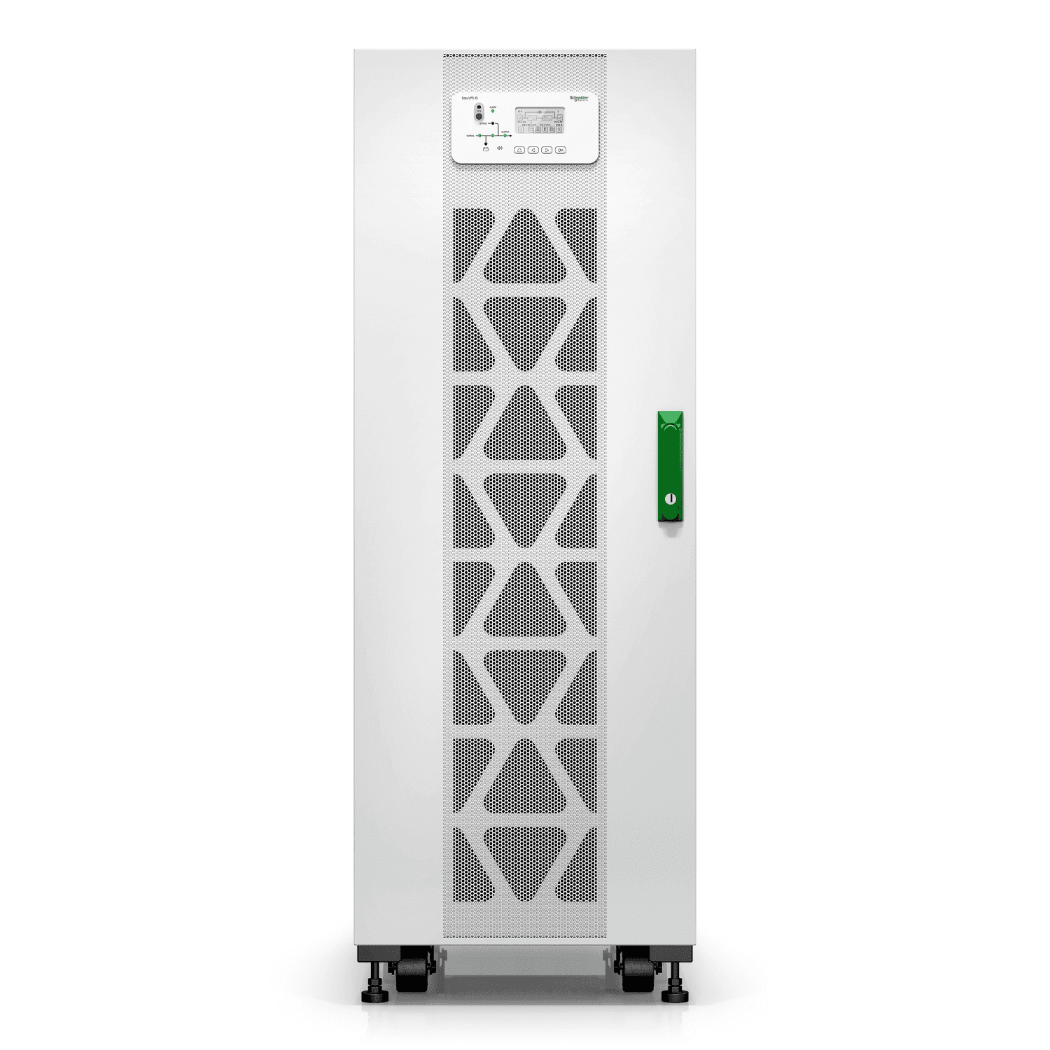 Onduleur Easy UPS 3S 30 kVA 400 V 3:1 pour batteries internes avec la référence E3SUPS30K3IB de la marque SCHNEIDER ELECTRIC