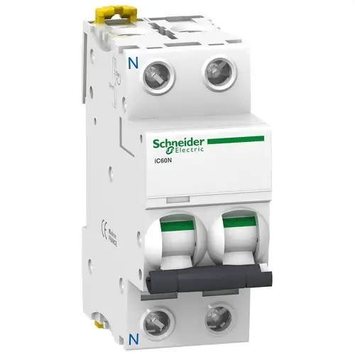 Disjoncteur IC60N 1P+N 32A Courbe C avec la référence A9F79632 de la marque SCHNEIDER ELECTRIC
