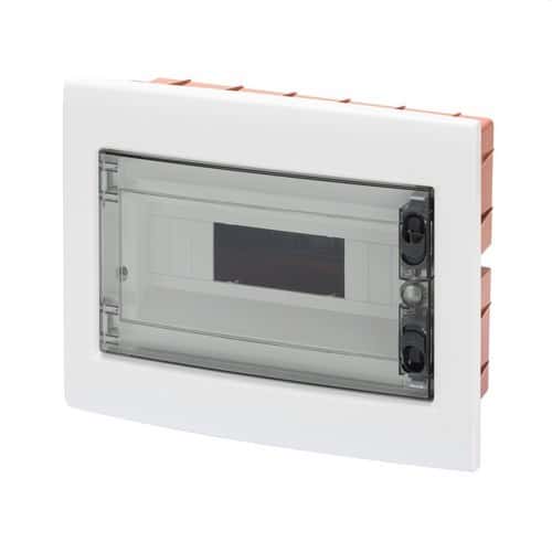 Flush-Mount Distribution Board with Smoked Door 18 Modules with reference GW40608 from the brand GEWISS