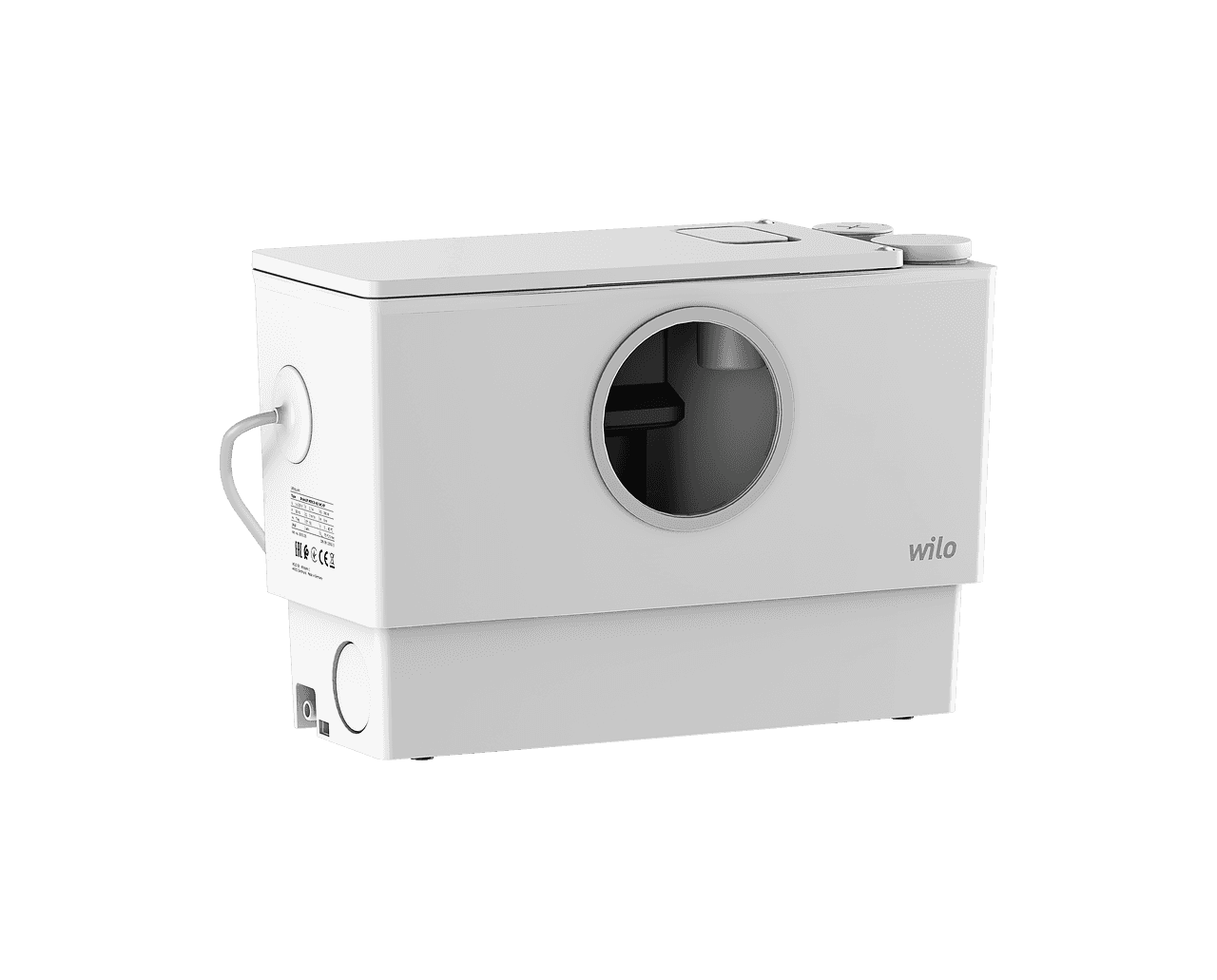 Broyeur sanitaire Wilo DrainLift MINI3-XS/WC avec la référence 6095128 de la marque WILO