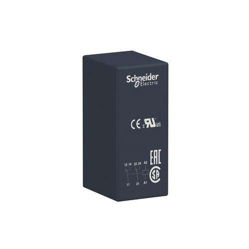 Relais enfichable 2 NO/NC 8A 230V AC avec la référence RSB2A080P7 de la marque SCHNEIDER ELECTRIC