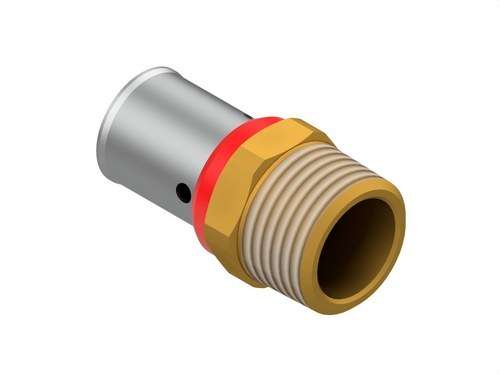 Raccord fixe mâle PE-X 32x2,90-1" avec la référence 1411.32100 de la marque MULTICAPAS