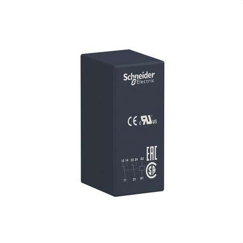 Relais enfichable 2 NA/NC 8A 230V AC avec la référence RSB2A080P7 de la marque SCHNEIDER ELECTRIC