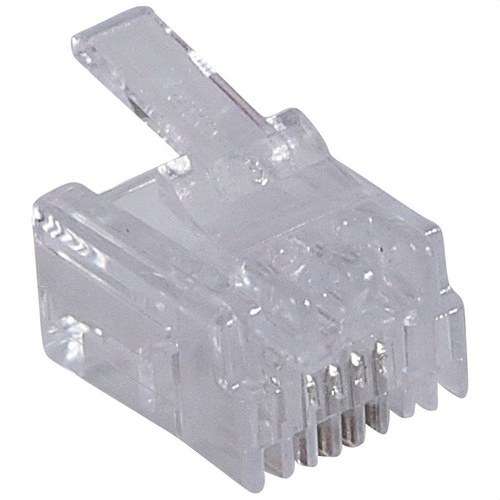 Prise RJ11 4 contacts avec la référence 051701 de la marque LEGRAND