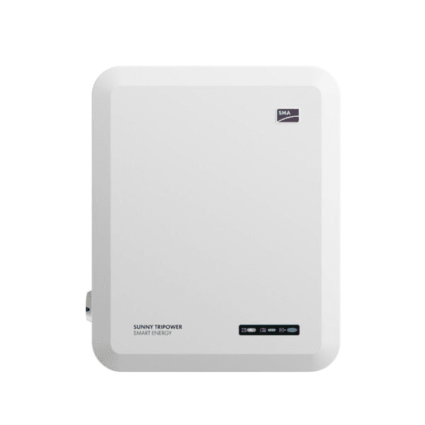 Onduleur solaire hybride triphasé 6 kW SMA Sunny Tripower Smart Energy 6.0 avec la référence 124611-00.01 de la marque SMA SOLAR