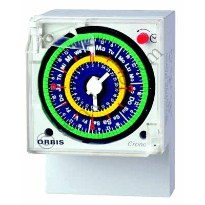 Interrupteur horaire Orbis CRONO QRD OB050623 avec la référence OB050623 de la marque ORBIS