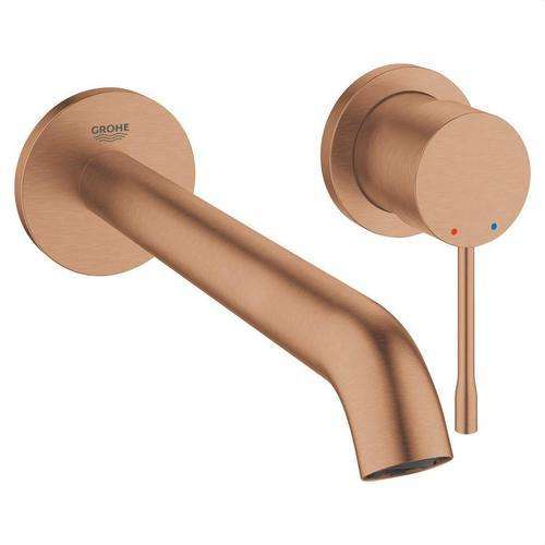 Robinet mural pour lavabo monocommande Essence 1/2" Taille L cuivre avec la référence 29193DL1 de la marque GROHE