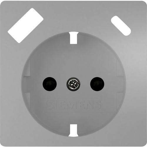 Plaque de prise schuko avec USB aluminium métallisé Miro avec la référence 5UH10725AM10 de la marque BJC