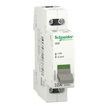 Interrupteur 2P 32A 415V avec la référence A9S60232 de la marque SCHNEIDER ELECTRIC
