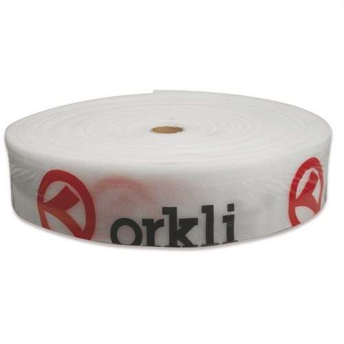 Bande périphérique 130mm avec jupe pour plancher chauffant avec la référence SRBAN-2 de la marque ORKLI