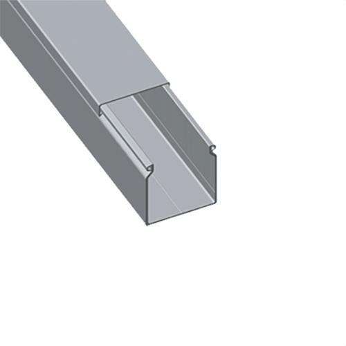 Goulotte grise U23X 80x120mm avec la référence 80.120.07 de la marque UNEX