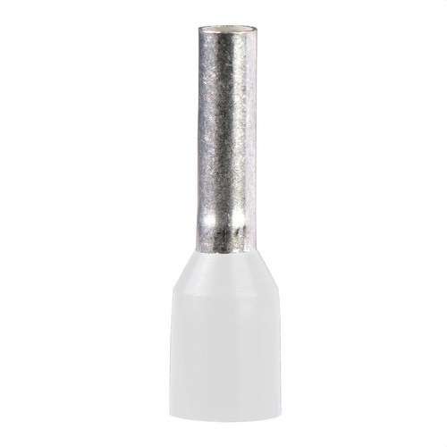 Embout de câble isolé sans isolation 0,5mm2 blanc avec la référence DZ5CE005 de la marque SCHNEIDER ELECTRIC