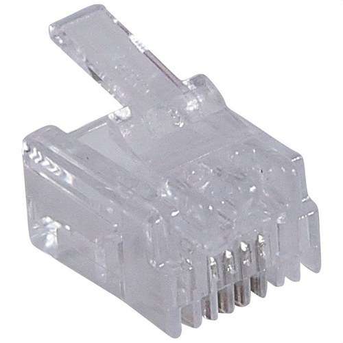 Connecteur RJ11 4 contacts avec la référence 051701 de la marque LEGRAND