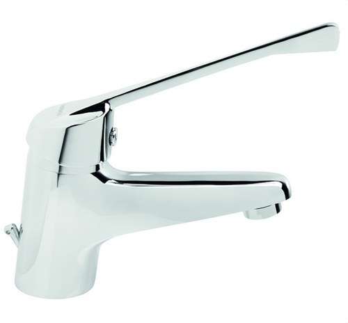 Mitigeur lavabo monotrou Medical chrome avec la référence 61130 24 45 66 de la marque GENEBRE