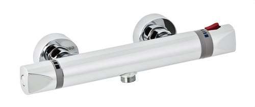 Mitigeur de douche thermostatique GLASS avec la référence 67104 14 45 67 de la marque GENEBRE