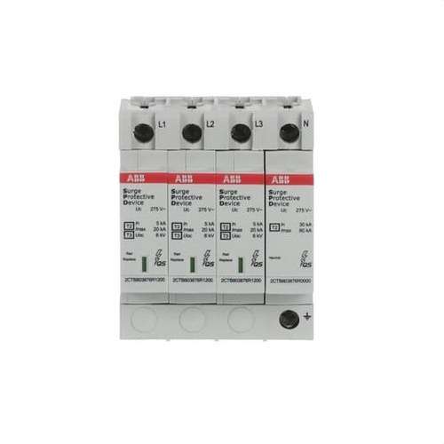 Parafoudre OVR T2-T3 3N 20-275 P QS avec la référence 2CTB803973R1200 de la marque ABB