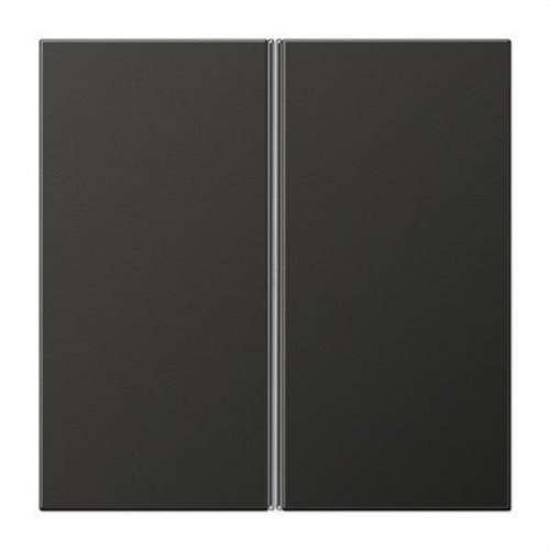 Jeu de touches 2 phases F 40 KNX anthracite LS avec la référence AL2402TSAAN de la marque JUNG