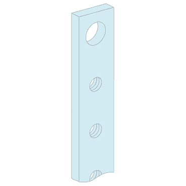 Barre collectrice Linergy BS 4 barres CU 630 A 1400 mm avec la référence LVS04174 de la marque SCHNEIDER ELECTRIC