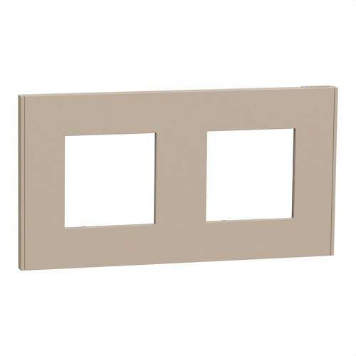 Cadre de 2 éléments vison New Unica Deco avec la référence NU600426 de la marque SCHNEIDER ELECTRIC
