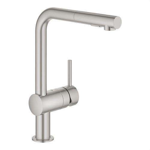 Mitigeur de cuisine Minta 1/2" supersteel avec la référence 30274DC0 de la marque GROHE