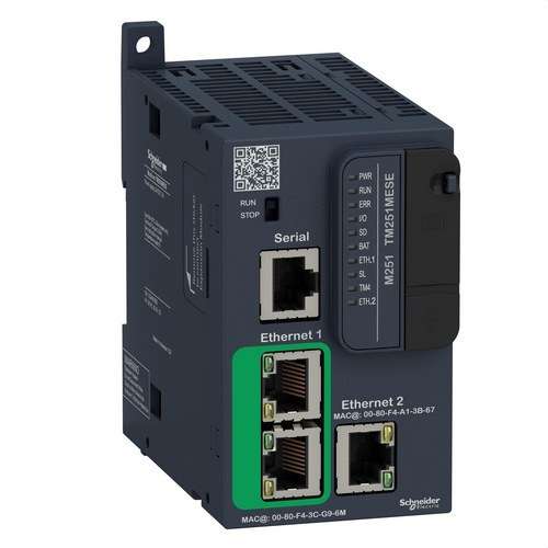 Contrôleur logique Modicon M251 2 x Ethernet avec la référence TM251MESE de la marque SCHNEIDER ELECTRIC