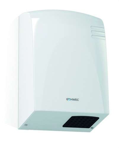 Sèche-mains avec capteur électronique Wecflow ABS blanc avec la référence GW01 14 01 00 de la marque GENWEC
