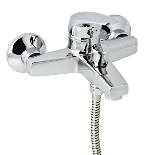 Mitigeur de baignoire et douche GE2 chrome avec la référence 60100 22 45 66 de la marque GENEBRE