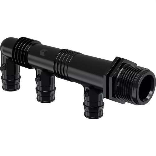 Uponor Q&E collecteur mâle PPSU G3/4"MT 4x16 C/C45+2x35mm avec la référence 1008715 de la marque UPONOR