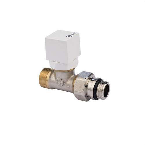 Vanne bitube thermostatique mâle droite 1/2" avec la référence 67522 de la marque ORKLI