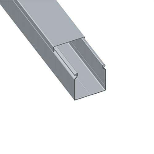 Goulotte grise U23X 42x43mm avec la référence 40.40.07 de la marque UNEX