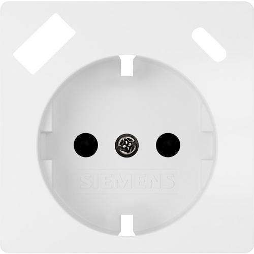 Plaque de prise schuko avec USB blanc mat Miro avec la référence 5UH10725SW10 de la marque BJC