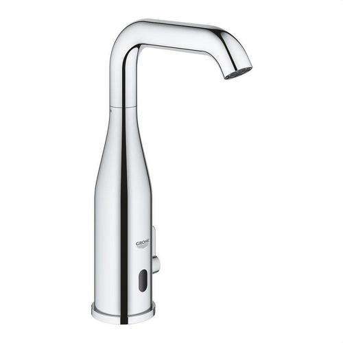 Robinet de lavabo avec capteur et limiteur de température réglable Essense E chrome avec la référence 36445000 de la marque GROHE