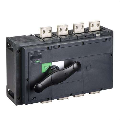 Interrupteur sectionneur Interpact INS1600 4 P 1600 A avec la référence 31337 de la marque SCHNEIDER ELECTRIC