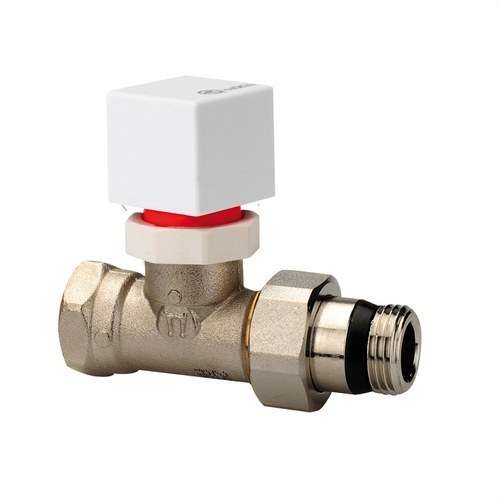 Vanne bitube thermostatique femelle droite 1/2" avec la référence 67550 de la marque ORKLI