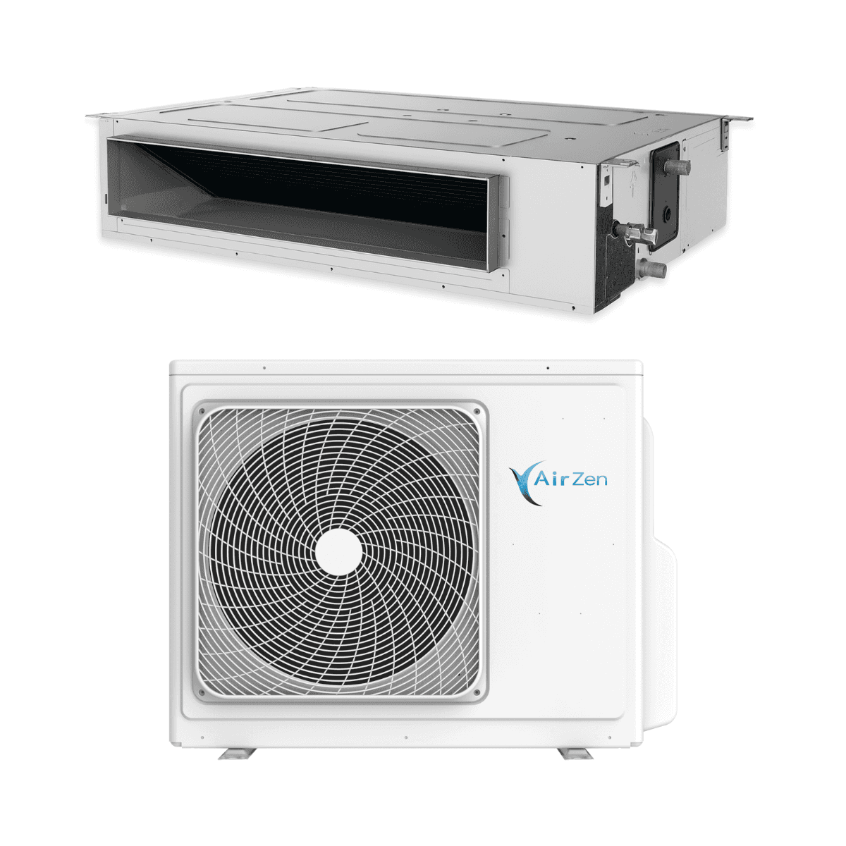 Climatiseur gainable Airzen 7,1 kW 24000 BTU avec la référence AZDUCT71 de la marque AIRZEN