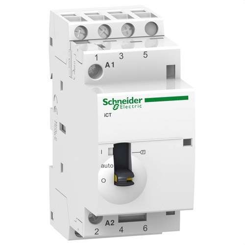 Contacteur ICT 25A 3 NA 230/240V CA avec la référence A9C21833 de la marque SCHNEIDER ELECTRIC