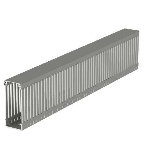 Caniveau gris U23X 100x43mm avec la référence 100.40.77 de la marque UNEX