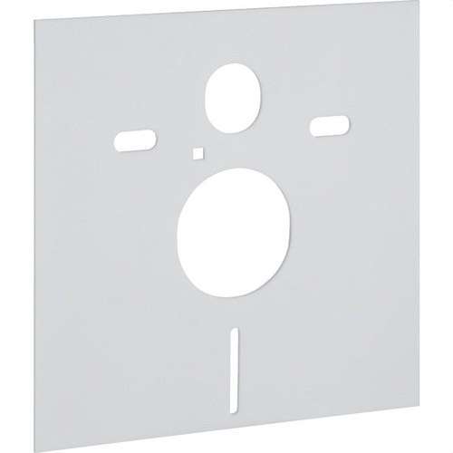 Jeu d'isolation acoustique Geberit pour WC suspendu avec la référence 156.050.00.1 de la marque GEBERIT