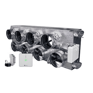 Plénum motorisé Airzone Easyzone 25 Wi-Fi Standard + VMC AZC25FUJST01L8 pour Fujitsu – 8 sorties Ø200 mm (haute capacité) avec la référence AZC25FUJST01L8 de la marque AIRZONE